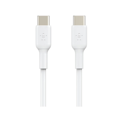 Belkin Sync and Charge 60w USB-C to C Cable 2 m.สายชาร์จและถ่ายโอนข้อมูล (CAB003bt2MBK)